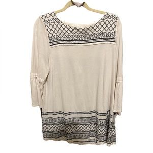 J.Jill Women’s Embroidered tunic dress Size Medium